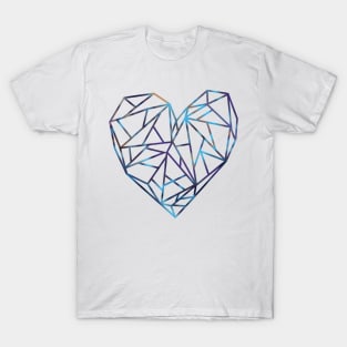 Geometric Heart T-Shirt